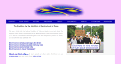 Desktop Screenshot of endofshock.com